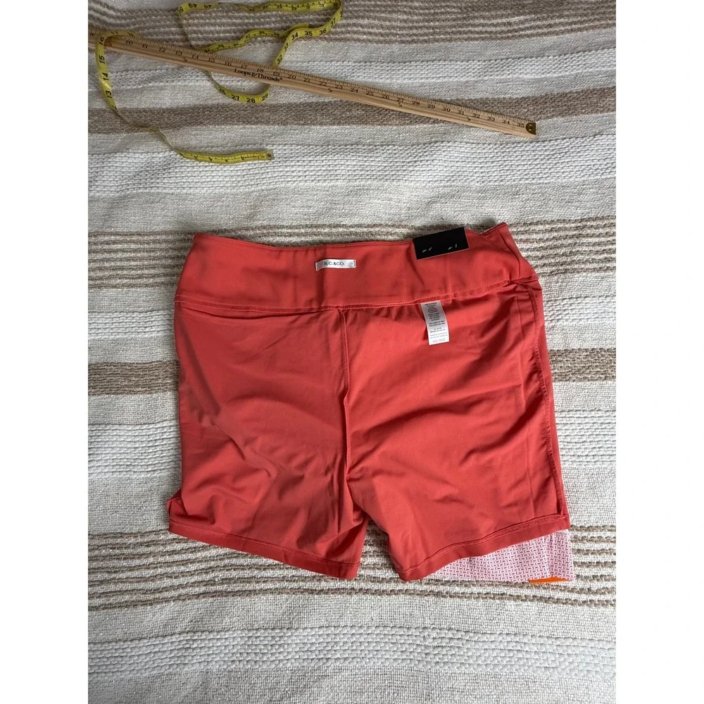 NWT SC & CO Coral Print 360 Tummy‎ Control Skort Activewear Golf Tennis Pockets